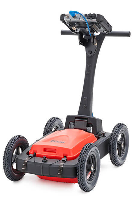Ground Penetrating Radar technology to detect all types of underground utilities using radio waves